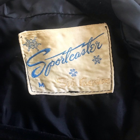 Vintage Emerald Woolen Ski Coat 🎿 - Picture 5 of 7